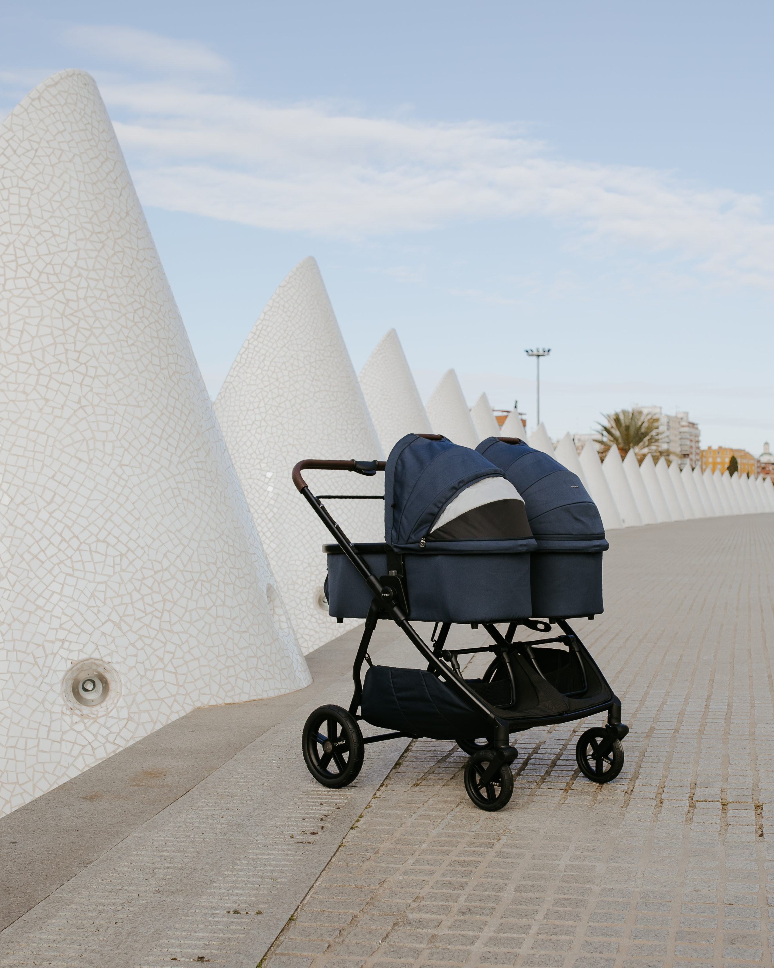 M.TWIN X BASSINET BLUEBERRY2 M.TWIN X BASSINET BLUEBERRY2